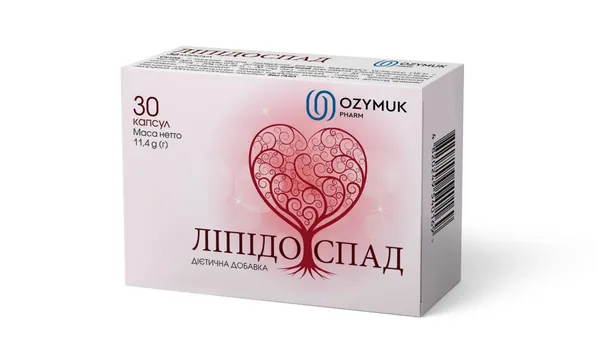 Ліпідоспад капсули по 380 мг №30