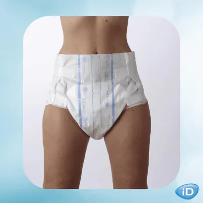 Підгузки для дорослих iD Slip Extra Plus, розмір L (115-155 см) дихаючі, 30 штук
