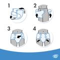 Подгузники для взрослых iD Slip Extra Plus 3 L (115-155 см) дышащие, 30 штук