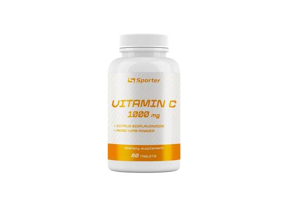 Вітамін C Sporter Vitamin C таблетки по 1000 мг №60