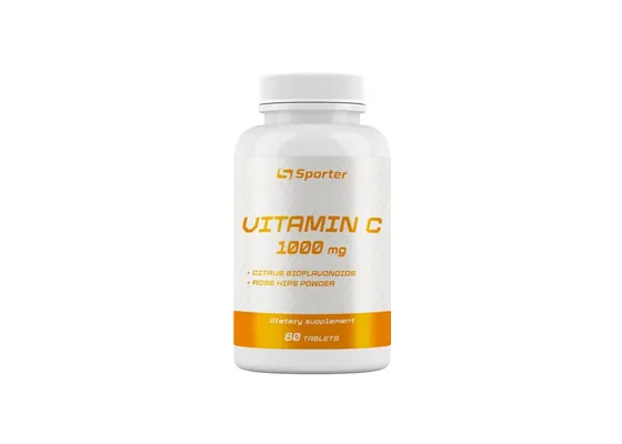 Вітамін C Sporter Vitamin C таблетки по 1000 мг №60