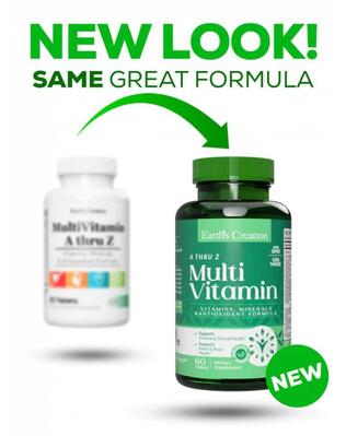 Витамины для женщин Earth's Creation Multivitamin (A Thru Z) For Women таблетки №60