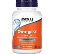 Омега-3 NOW Omega-3 Mini Gels 500 мг міні-капсули м'які №90