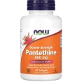Пантетин NOW Pantethine double strength 600 мг, 60 капсул