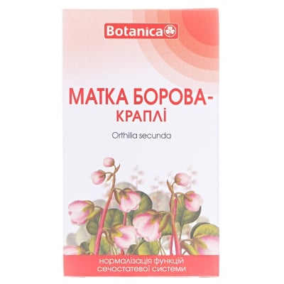 Матка Борова краплі по 50 мл у флак.
