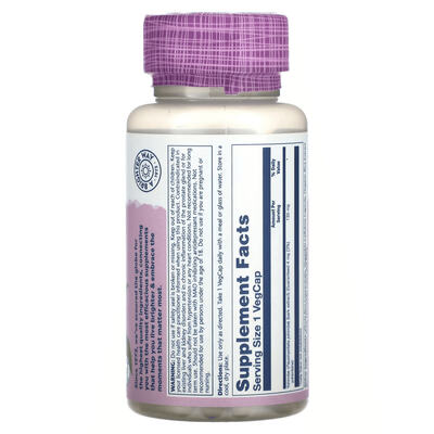 Экстракт коры йохимбе Solaray Yohimbe Bark Extract 135 мг, 60 капсул