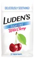 Luden's льодяники з пектином, заспокійливі для горла та порожнини рота, зі смаком дикої вишні, без цукру №25