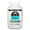 Глутамін Source Naturals L-Glutamine 500 мг, 100 капсул