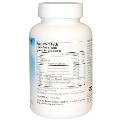 L-Теанін Source Naturals Theanine Serene, 60 таблеток
