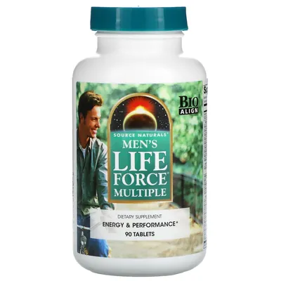 Вітамінно-мінеральний комплекс для чоловіків Source Naturals Men's Multiple, 90 таблеток