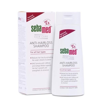 Шампунь Sebamed Hair Care Anti-Hairloss Shampoo проти випадіння волосся, 200 мл