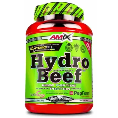 Протеїн яловичий гідролізат Amix Nutrition HydroBeef Protein подвійний шоколад-кокос, 1000 г