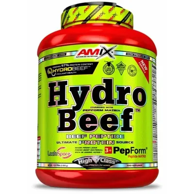 Протеїн яловичий гідролізат Amix Nutrition HydroBeef Protein шоколад-вишня, 2000 г