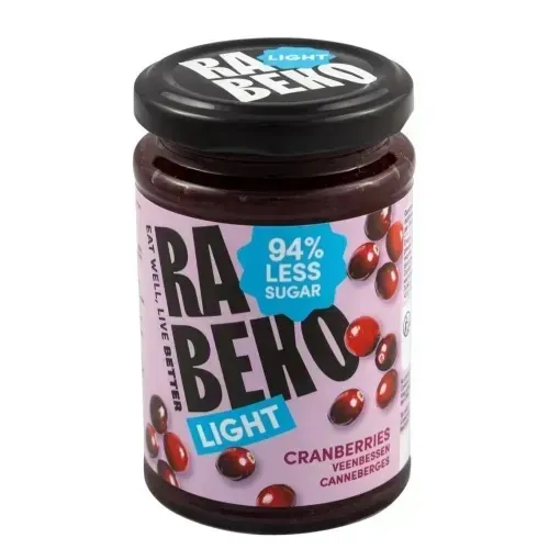 Джем Rabeko Light Jam журавлина, 230 г (скло)