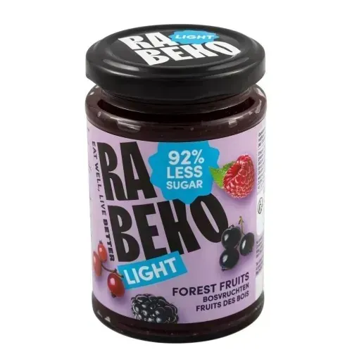 Джем Rabeko Light Jam лісова ягода, 230 г (скло)