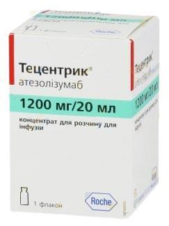Тецентрик концентрат для р-ну д/інф. 1200 мг/20 мл по 20 мл №1 у флак.
