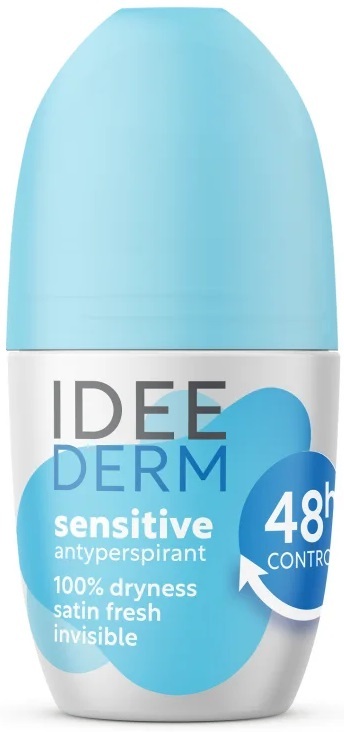 Дезодорант-антиперспірант кульковий Farmona Idee Derm 48h для чутливої шкіри, 50 мл