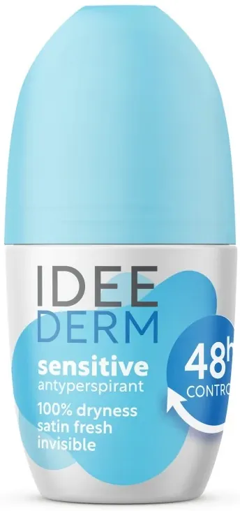 Дезодорант-антиперспірант кульковий Farmona Idee Derm 48h для чутливої шкіри, 50 мл