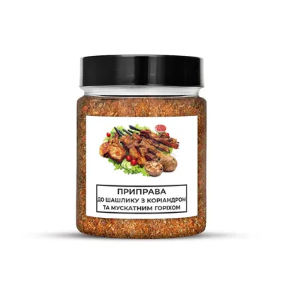 Приправа Craft Oil до шашлику з коріандром і мускатним горіхом, 100 г