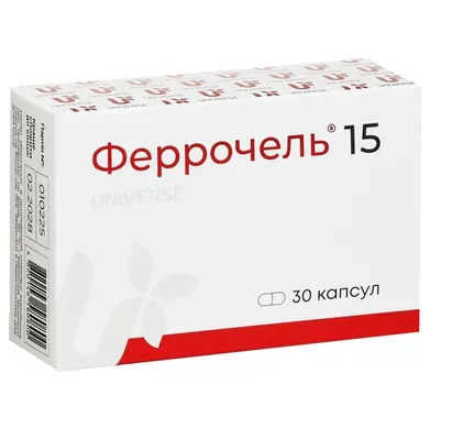 Феррочель 15 капсули № 30
