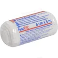 Бинт бавовняний Nordeplast NorDic з обробленим краєм 5 м х 6 см