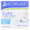 Пластир медичний Ecoplast EcoFix на тканій основі 2,5 см х 5 м, папер. упак.