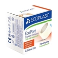 Пластырь медицинский Ecoplast EcoPore на нетканой основе 2,5 см x 5 м, бумажн. упак.
