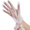 Рукавички господарські Clever Everyday TPE Gloves одноразові кухонні, прозорі, розмір L, 100 штук