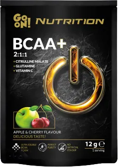 Амінокислота GO ON Nutrition BCAA Apple Cherry, 12 г