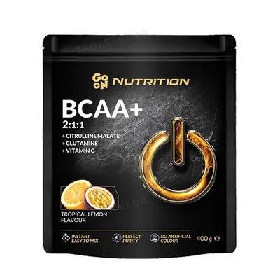 Амінокислота GO ON Nutrition BCAA Tropical Lemon, 400 г