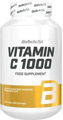 Вітаміни BioTech VITAMIN C 1000, 250 таблеток