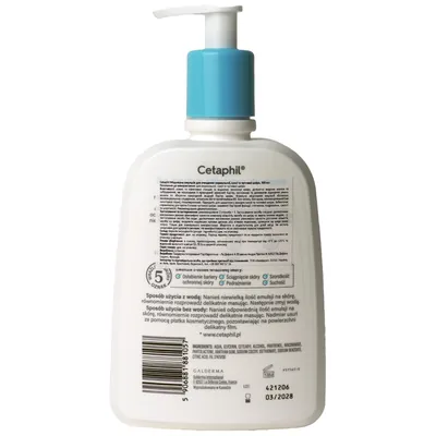 Емульсія міцелярна Cetaphil EM для очищення нормальної, сухої та чутливої шкіри, 500 мл