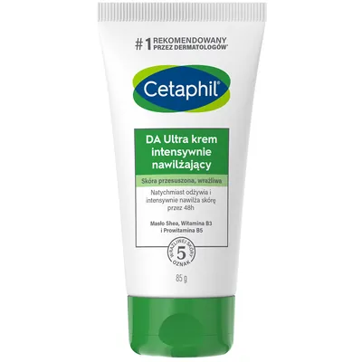 Крем для обличчя і тіла Cetaphil DA Ultra для інтенсивного зволоження сухої та чутливої шкіри, 85 мл