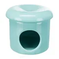 Будинок для гризунів Trixie 61361 керамічний бірюзовий, 12x10 см