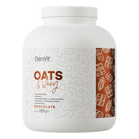 Протеин OstroVit Oats Whey шоколад, 2000 г