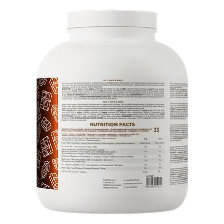 Суміш протеїнова OstroVit Oats & Whey шоколад, 2000 г