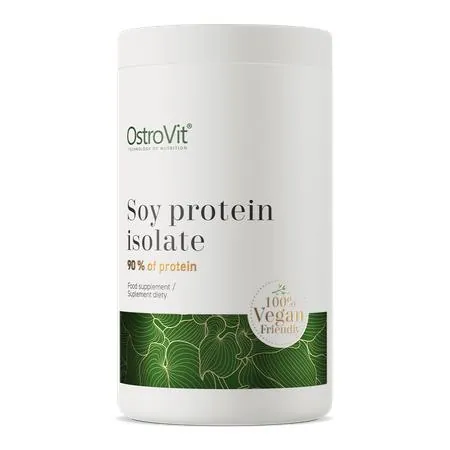 Протеїн соєвий ізолят OstroVit Soy Protein Isolate, без смаку, 390 г