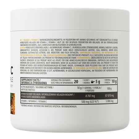 Хондропротектор OstroVit Collagen + Vit C ананас, 200 г