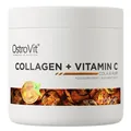 Колаген та вітамін С OstroVit Collagen + Vitamin C кола та ром, 200 г