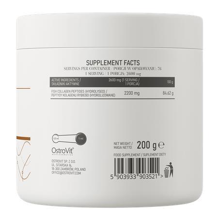 Хондропротектор OstroVit Marine Collagen груша, 200 г