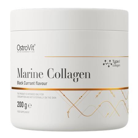 Хондропротектор OstroVit Marine Collagen чорна смородина, 200 г