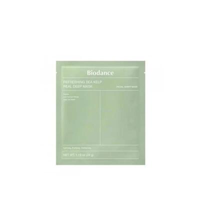 Маска для лица Biodance Refreshing Sea Kelp с Морской ламинарией, 19 г