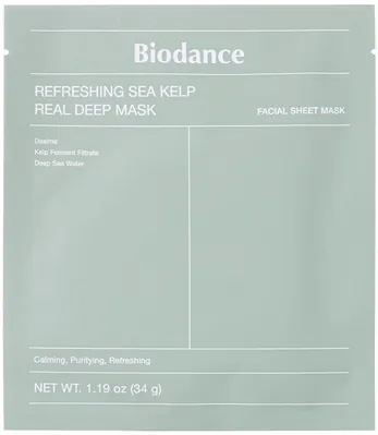 Маска для обличчя Biodance Refreshing Sea Kelp з Морською ламінарією, 19 г