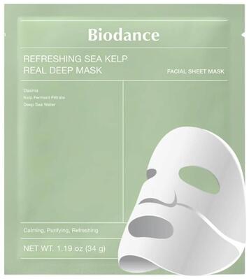 Маска для обличчя Biodance Refreshing Sea Kelp з Морською ламінарією, 19 г