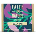 Мило натуральне тверде Faith In Nature з лавандою, 100 г