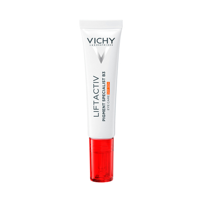 Крем навколо очей Vichy Liftactiv Pigment Specialist B3 антивіковий для корекції пігментних плям та темних кіл, SPF50+, 15 мл