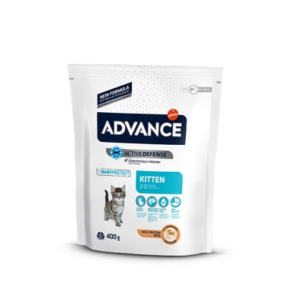 Корм сухой для котят Advance Cat Kitten с курицей, 400 г