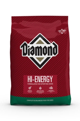 Корм сухой для крупных и средних собак DIAMOND Hi-Energy спортивных и охотничьих пород, 22,68 кг