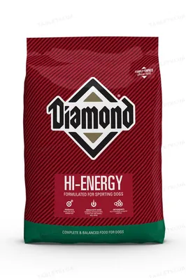 Корм сухий для великих і середніх собак DIAMOND Hi-Energy спортивних і мисливських порід, 22,68 кг