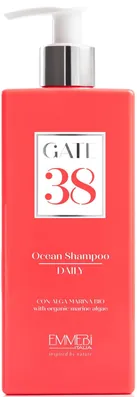 Шампунь для волосся Emmebi Italia Gate 38 Wash Ocean для щоденного використання, 250 мл